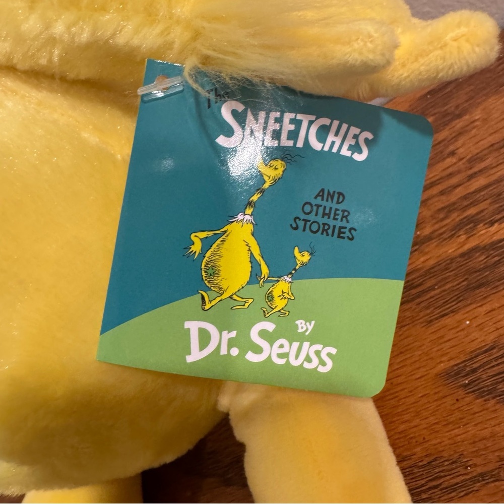 NWT Kohl's Cares‎ The Sneetches Dr. Seuss 16" Yellow Stuffed Animal Plush - Picture 2 of 9